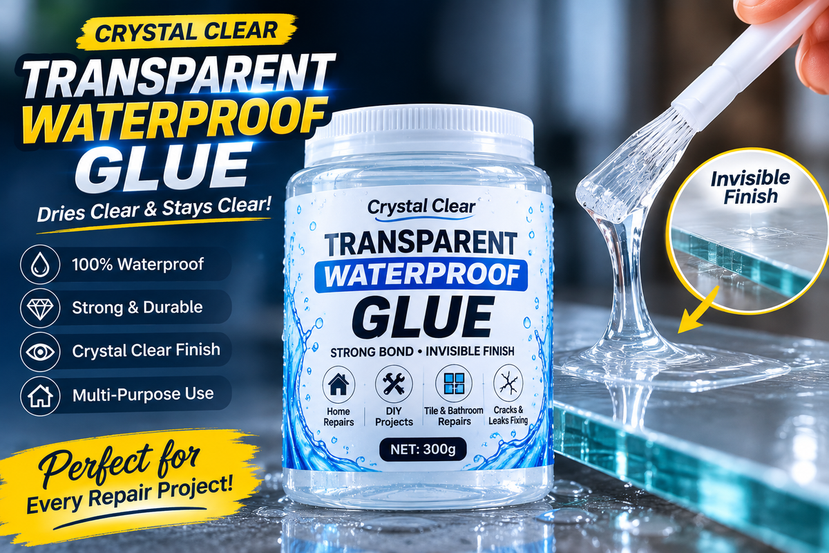 Transparent Waterproof Glue – Strong & Durable Adhesive